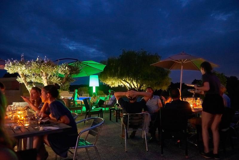 Готель Le Camping Grand Cerf Gimouille Екстер'єр фото